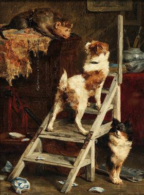 Charles van der Eycken - 19th Century Paintings and Watercolours