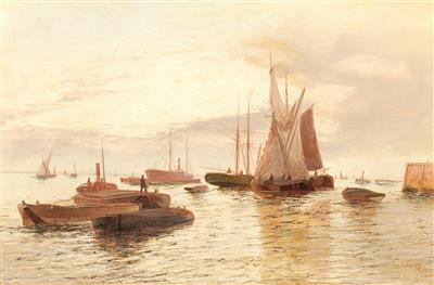 Edward Henry Eugene Fletcher - Dipinti a olio e acquarelli del XIX secolo