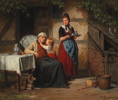 Emil Gottlieb Schuback - Obrazy 19. století