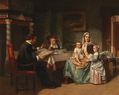Hendrik Jacobus Scholten - Obrazy 19. století