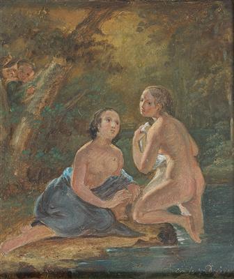 Josef Mösl - Dipinti a olio e acquarelli del XIX secolo
