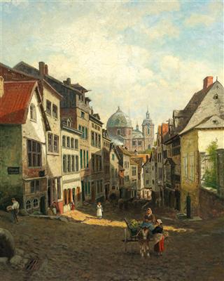 Artist around 1900 - 19th Century Paintings and Watercolours