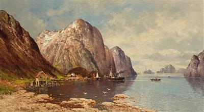 Olaf Petersen - Dipinti a olio e acquarelli del XIX secolo