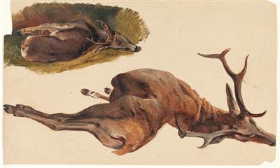 Johann Matthias Ranftl - Dipinti a olio e acquarelli del XIX secolo