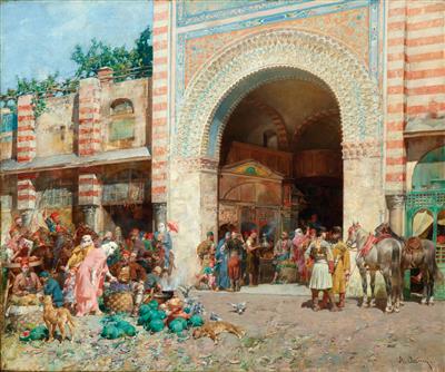 Alberto Pasini - Gemälde des 19. Jahrhunderts