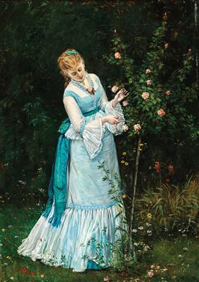 Jules Émile Saintin - Gemälde des 19. Jahrhunderts