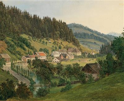 Ludwig Halauska - 19th Century Paintings