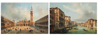 Luigi Querena (2) - 19th Century Paintings