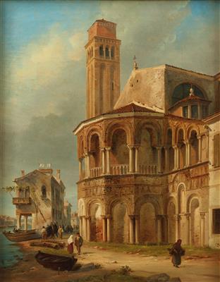 Luigi Querena - 19th Century Paintings