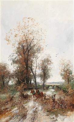 Adolf Kaufmann - Dipinti a olio e acquarelli del XIX secolo