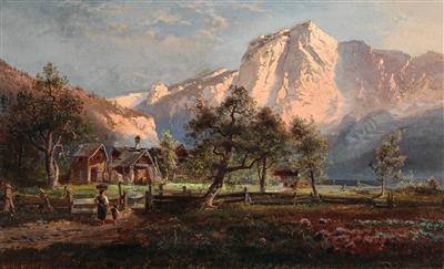 Ferdinand Feldhütter - 19th Century Paintings and Watercolours