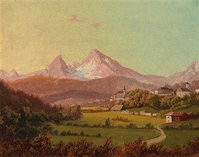 Franz Xaver Mandl - Dipinti a olio e acquarelli del XIX secolo