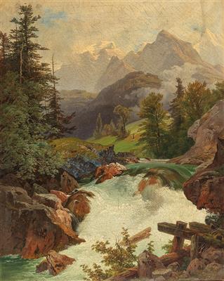 Franz Xaver Reinhold - Dipinti a olio e acquarelli del XIX secolo