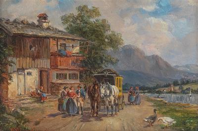 Ludwig Müller-Cornelius - 19th Century Paintings and Watercolours