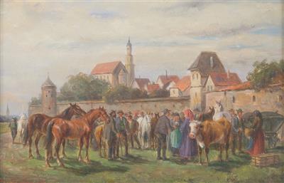 Ludwig Müller-Cornelius - 19th Century Paintings and Watercolours