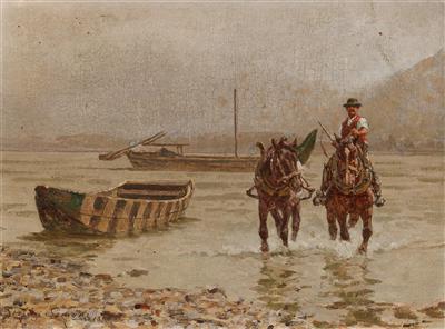Stefan Simony - Dipinti a olio e acquarelli del XIX secolo