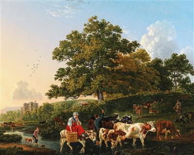 Leenderd de Koningh - Gemälde des 19. Jahrhunderts