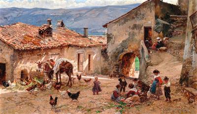 Mariano Barbasan Lagueruela - 19th Century Paintings