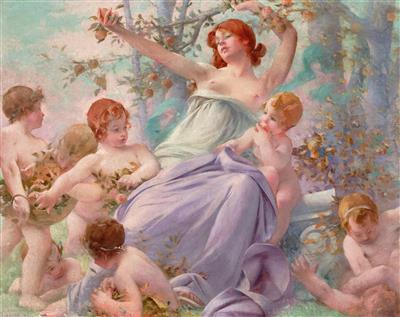 Paul-Francois Quinsac - Gemälde des 19. Jahrhunderts