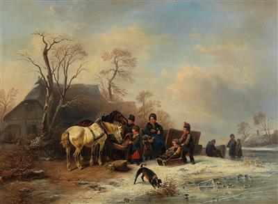 Wilhelm Alexander Meyerheim - Gemälde des 19. Jahrhunderts