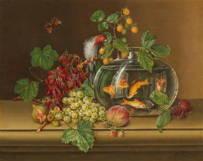 Anton Fiedler (Fidler) - Ölgemälde und Aquarelle des 19. Jahrhunderts