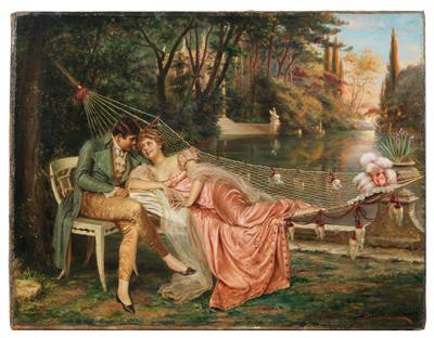 Frederic Soulacroix - Ölgemälde und Aquarelle des 19. Jahrhunderts