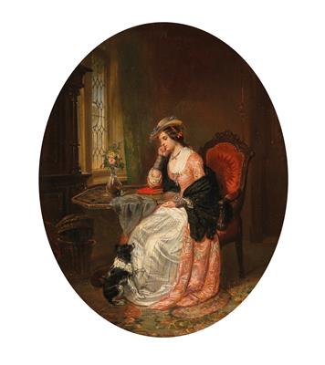Henrick Gerrit ten Kate - Dipinti a olio e acquarelli del XIX secolo