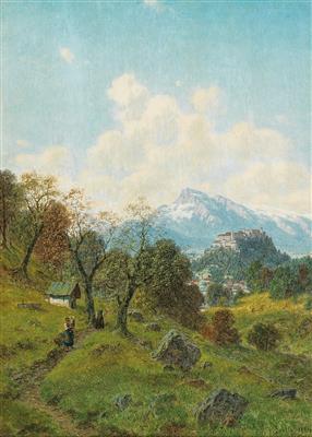 Josef von Schlögl - 19th Century Paintings and Watercolours