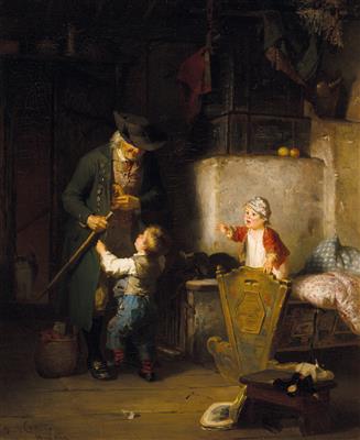 Friedrich Ortlieb - Obrazy 19. století