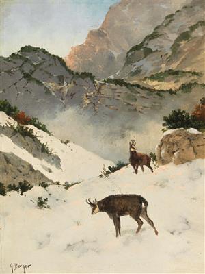 Georg Berger - 19th Century Paintings and Watercolours