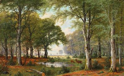 Jacobus Johannes van Poorten - Dipinti a olio e acquarelli del XIX secolo
