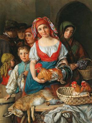 Maria Mathilde Esch - Dipinti a olio e acquarelli del XIX secolo
