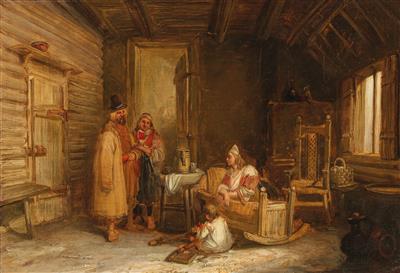 Baltic Artist, Second Half of the 19th Century - Dipinti a olio e acquarelli del XIX secolo