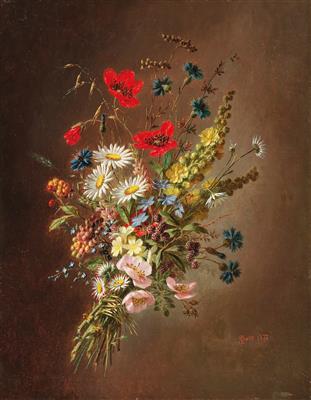 Französischer Künstler um 1870 - Ölgemälde und Aquarelle des 19. Jahrhunderts