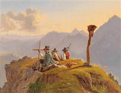 Gustav Reinhold - Obrazy 19. století