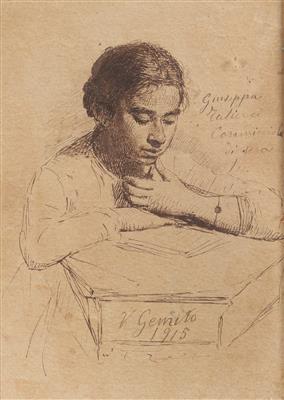 Vincenzo Gemito - Dipinti a olio e acquarelli del XIX secolo