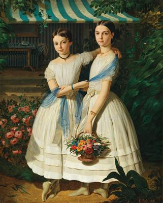 Franz Russ d. Ä. - Gemälde des 19. Jahrhunderts