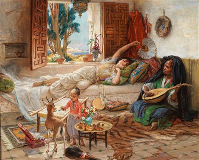 Frederick Arthur Bridgman - Gemälde des 19. Jahrhunderts