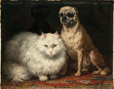 Henriëtte Ronner-Knip - Gemälde des 19. Jahrhunderts