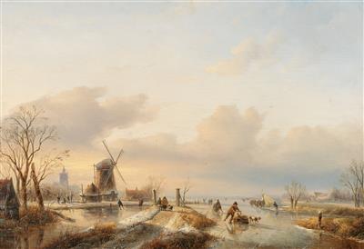 Jan Jacob Spohler - Gemälde des 19. Jahrhunderts