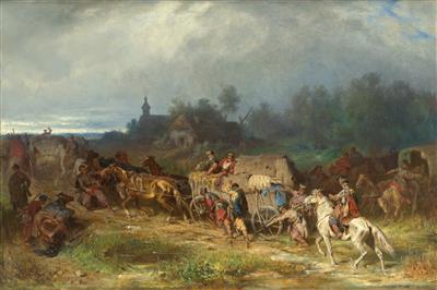 Józef von Brandt - 19th Century Paintings