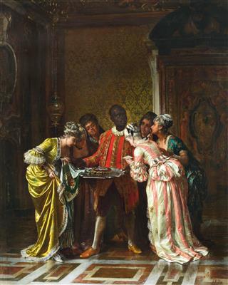 Nicola Sanesi - Gemälde des 19. Jahrhunderts