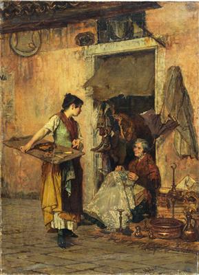Alessandro Milesi - Gemälde des 19. Jahrhunderts