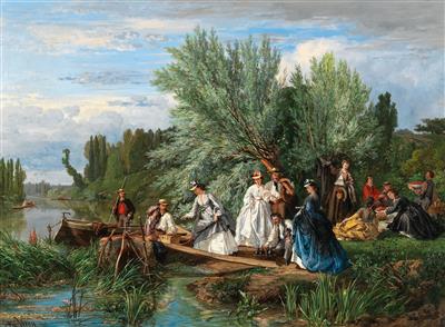 Alexandre René Veron - Gemälde des 19. Jahrhunderts
