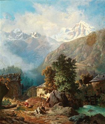 Anton Karinger - 19th Century Paintings
