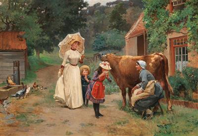 Émile - Charles Dameron - Gemälde des 19. Jahrhunderts