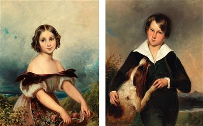 Johann Matthias Ranftl - 19th Century Paintings