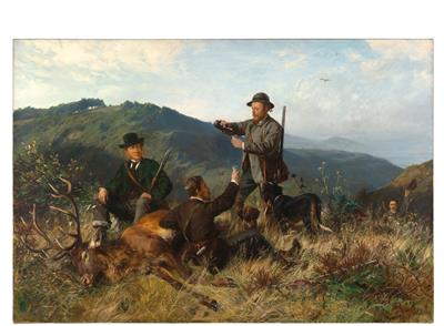 Carl Friedrich Deiker - 19th Century Paintings