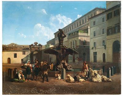 Carl Max Gerlach Quaedvlieg - 19th Century Paintings