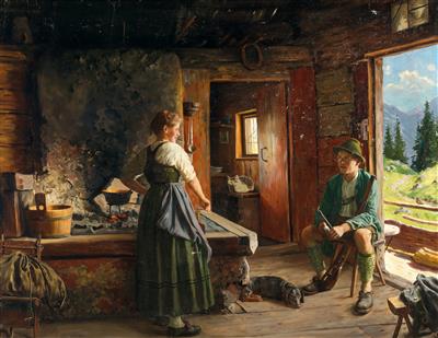 Emil Rau - 19th Century Paintings